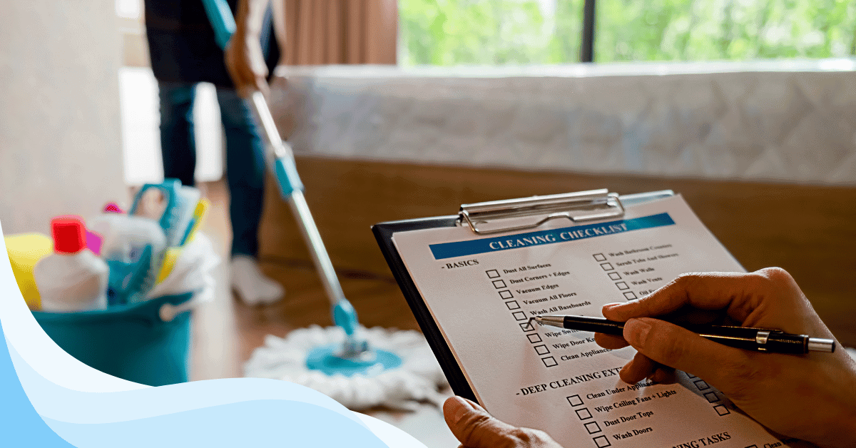 Blog creating a cleaning schedule that works for you